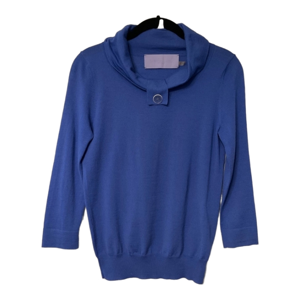 Vera Wang Lavender Label Wool  Blouse